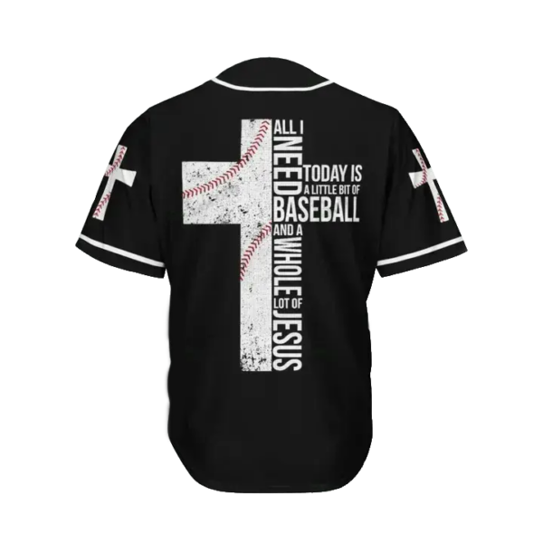 JESUS – ALL I NEED TODAY IS A WHOLE LOT OF JESUS Baseball Tee – Gift Men Women