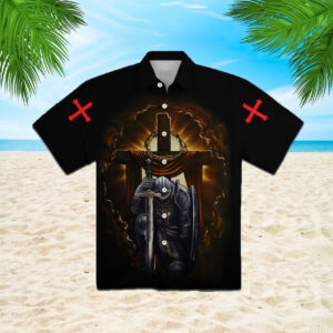 A Child Of God A Man Of Faith A Warrior Of Christ Jesus Hawaiian Shirts  - Gift Men Women Days