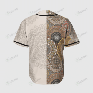 Baseball Tee Jesus - Mandala design Baseball Jersey 128 - Gift Men Women 1