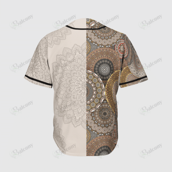 Baseball Tee Jesus – Mandala design Baseball Jersey 128 – Gift Men Women