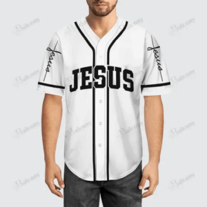 Jesus I feel in love Baseball Tee Jersey Shirt Printed 3D - Gift Men Women 1