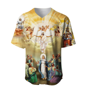 Jesus The True King Of The Universe Edition Baseball Tee - Gift Men Women
