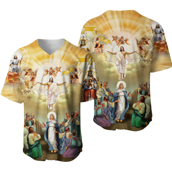 Jesus The True King Of The Universe Edition Baseball Tee – Gift Men Women