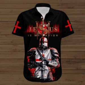 Knights Templar Jesus Hawaiian Shirts Aloha Hawaii Shirt Aloha Shirt For Summer  - Gift Men Women Days