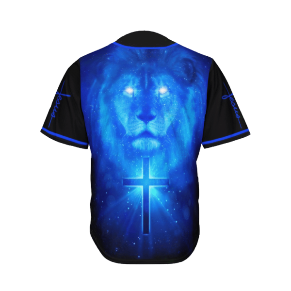 Jesus Lion on The Light – Baseball Tee for God Lover – Gift Men Women