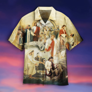 Jesus Saved My Life Hawaiian Shirts Aloha Hawaii Shirt Aloha Shirt For Summer  - Gift Men Women Days