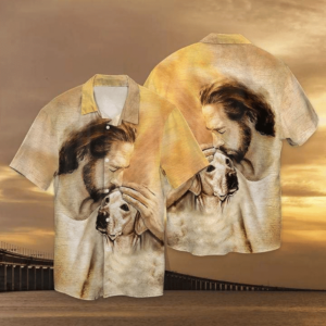 Christian Jesus Love Labrador Dog Hawaiian Shirt  - Gift Men Women Days
