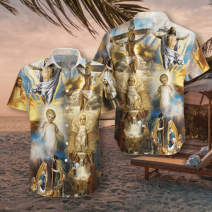 The Life Of Jesus Hawaiian Shirt  - Gift Men Women Days