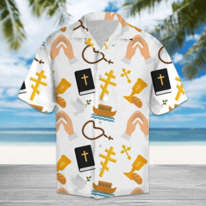 Love Jesus Pray For Peace Hawaiian Shirt  - Gift Men Women Days