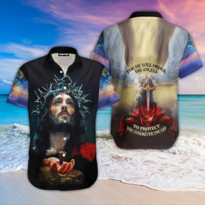 Jesus For He Will Order His Angle Hawaiian Shirts For Men & Women  - Gift Men Women Days