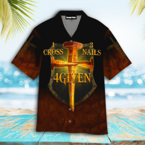 Jesus Cross Nails For Given Aloha Hawaiian Shirts For Men And Women   - Gift Men Women Days