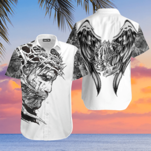 Jesus Tattoo Aloha Hawaiian Shirts For Men and Women   - Gift Men Women Days