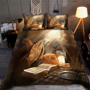 Christian Jesus Bedding Set Gift