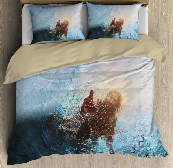 Christian Jesus Bedding Set Gift