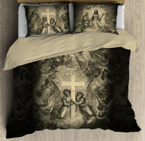 Christian Jesus Bedding Set Gift 1