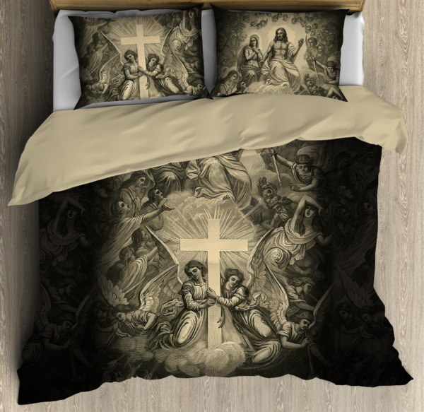 Christian Jesus Bedding Set Gift