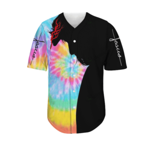 Tmarc Tee JESUS - MY GOD IS THE LIGHT IN THE DARKNESS BASEBALL SHIRT .CPD - Gift Men Women