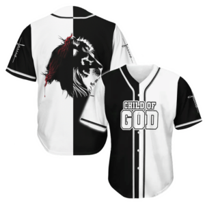 JESUS - CHILD OF GOD BASEBALL SHIRT .CPD - Gift Men Women