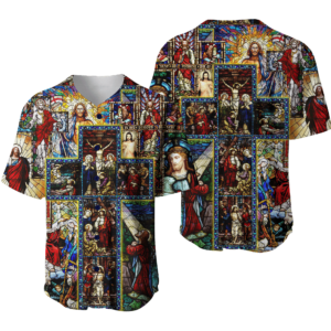 Jesus Faith Over Fear Edition Baseball Shirt DD - Gift Men Women