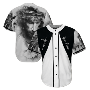 Personalized Name JESUS BASEBALL SHIRT .CPD - Gift Men Women
