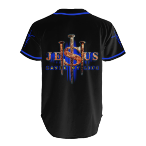 Tmarc Tee Jesus Saved my Life Christian Baseball Shirt - Gift Men Women 1