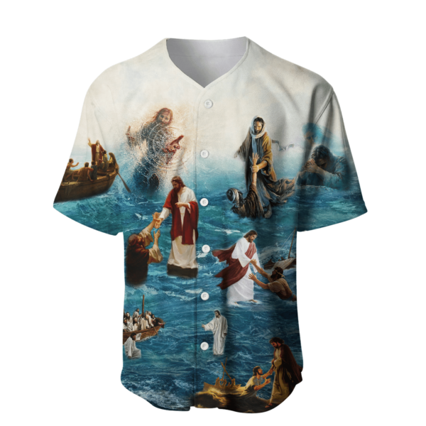 Tmarc Tee Jesus Saved My Life Limited Edition Baseball Shirt – Gift Men Women