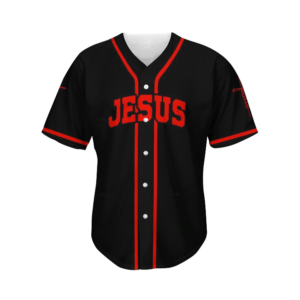 Tmarc Tee JESUS - CROSS IN A RED MOON BASEBALL SHIRT .CPD - Gift Men Women