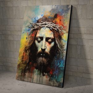 Jesus Portrait 3 Poster and Canvas