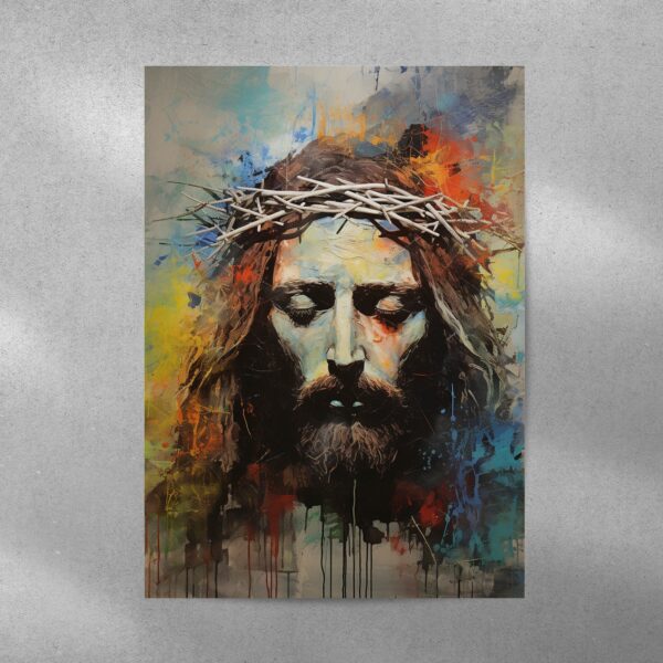 Jesus Portrait 3 Poster and Canvas