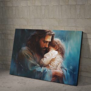 Jesus Protection 2 Poster and Canvas