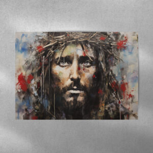 Jesus Portrait 2 Poster and Canvas 1