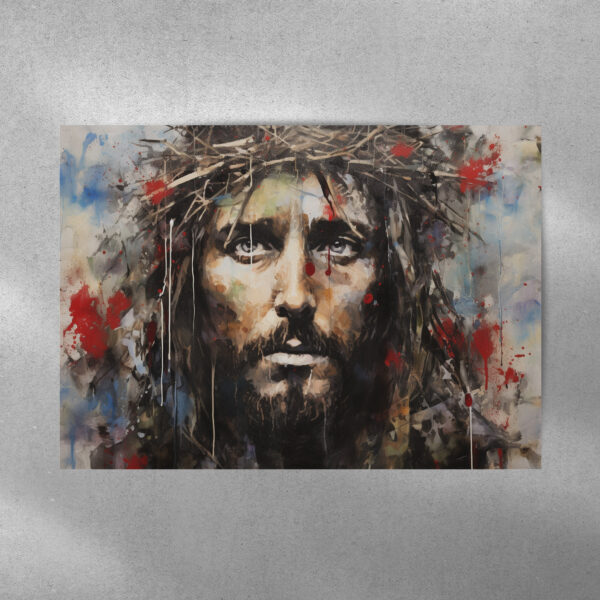 Jesus Portrait 2 Poster and Canvas