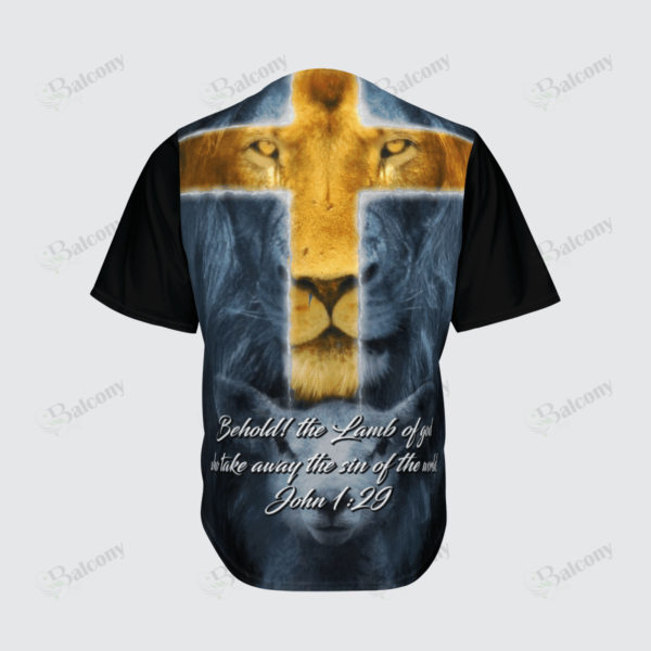 Jesus Sheep Lion Baseball Jersey Shirt – Gift Men Women