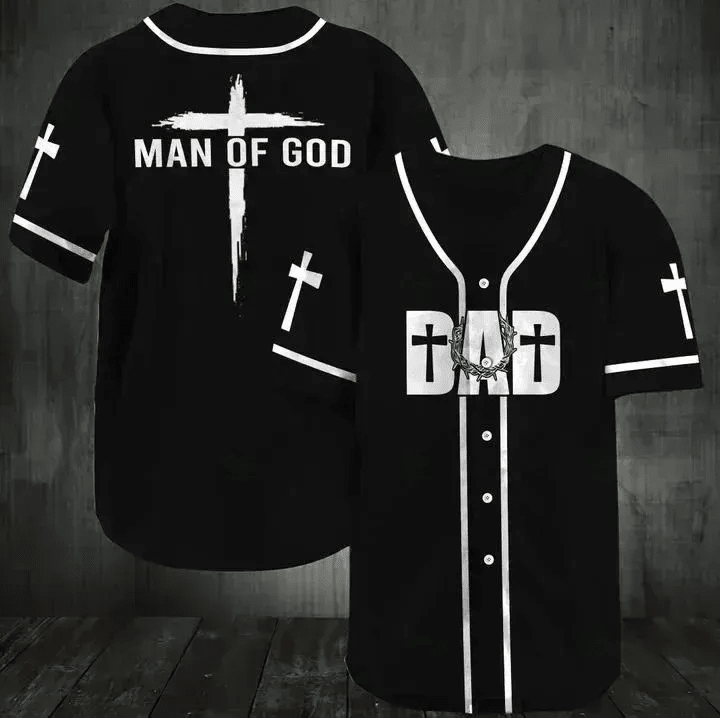 Baseball Tee Jesus – Dad is man of God Baseball Jersey 89 – Gift Men Women Baseball Tee Jesus – Dad is man of God Baseball Jersey 89 – Gift Men Women