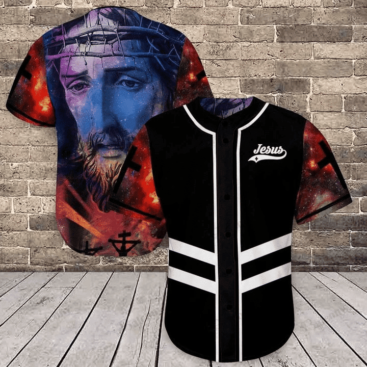 Amazing Galaxy Jesus Baseball Jersey – Gift Men Women Amazing Galaxy Jesus Baseball Jersey – Gift Men Women
