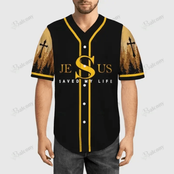 Baseball Tee Jesus is my God, my life, my all, my everything 2 Baseball Jersey 140 – Gift Men Women