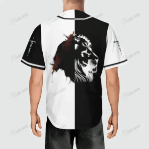 Lion Jesus Child of God Baseball Jersey - Gift Men Women 1