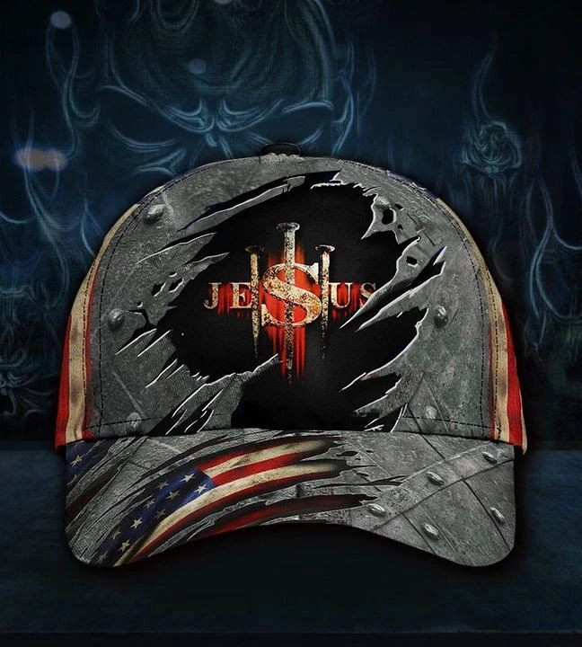 Jesus Hat 3D Printed American Flag Vintage Cap Men Patriotic Christian Gift For Him Jesus Hat 3D Printed American Flag Vintage Cap Men Patriotic Christian Gift For Him