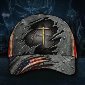 Jesus Forgiven Classic Hat 3D Print Christian Religion God Easter Cap Dad Hat Merch Gifts