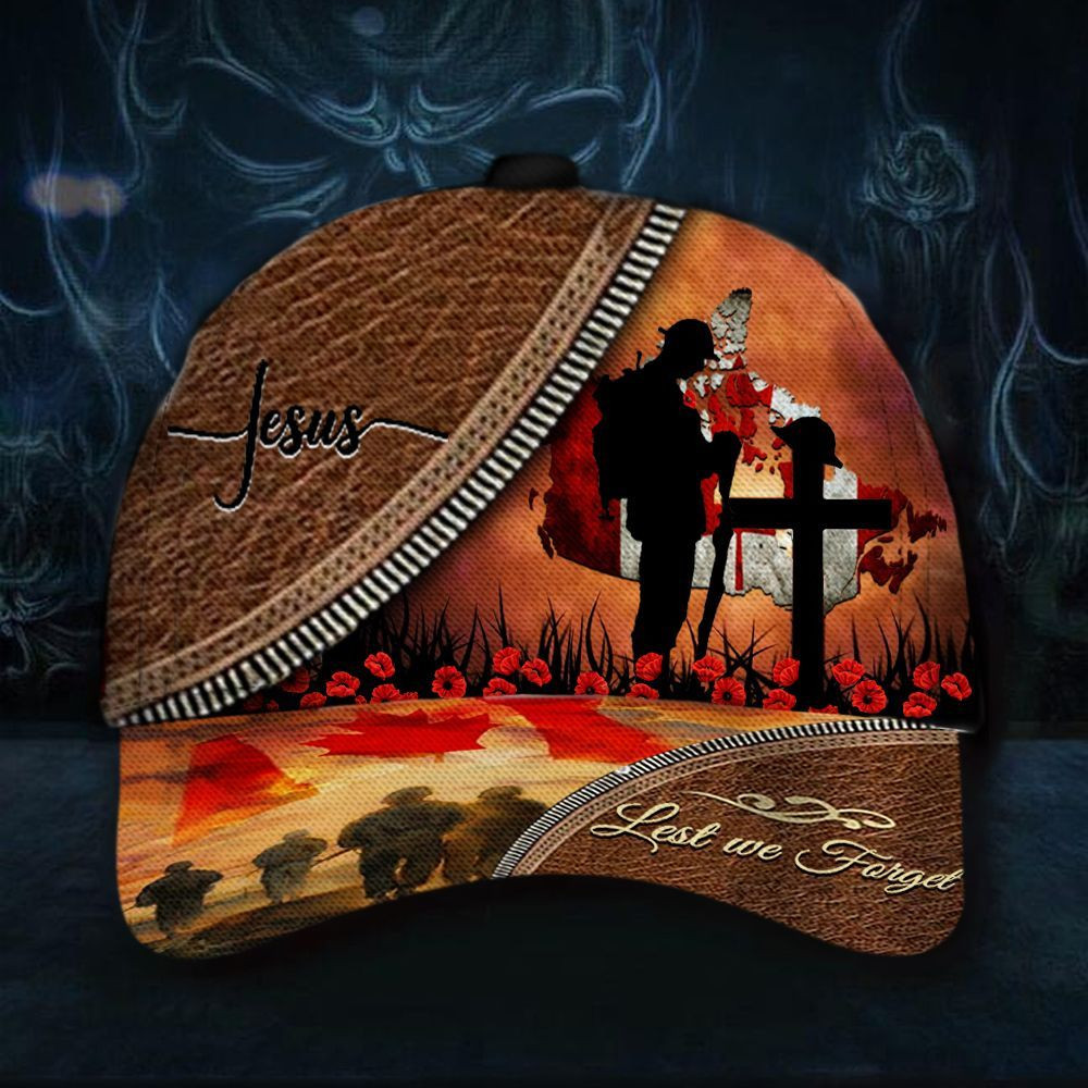 Jesus Lest We Forget Veteran Hat Honoring Canadian Military Cap Unique Gifts For Veterans Jesus Lest We Forget Veteran Hat Honoring Canadian Military Cap Unique Gifts For Veterans