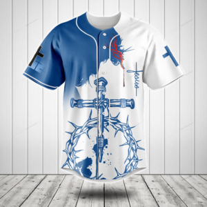 Fully Vaccinated The Blood Of The Jesus Baseball Jersey Shirt - Gift Men Women