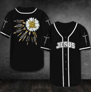 Daisy Jesus Baseball Tee Jersey Shirt - Gift Men Women