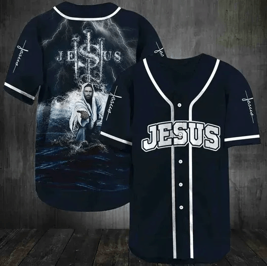 Jesus Hold my hand Baseball Tee Jersey Shirts 3D – Gift Men Women Jesus Hold my hand Baseball Tee Jersey Shirts 3D – Gift Men Women