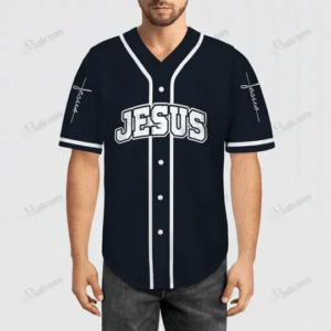 Jesus Hold my hand Baseball Tee Jersey Shirts 3D - Gift Men Women 1