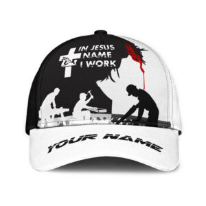 Personalized Name Carpenter Classic Cap Jesus Ver 2
