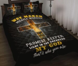 Way Gift Gift Worker Promise Keeper - Jesus Quilt Bedding Set TA