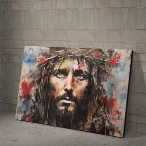 Jesus Portrait 2 Poster and Canvas