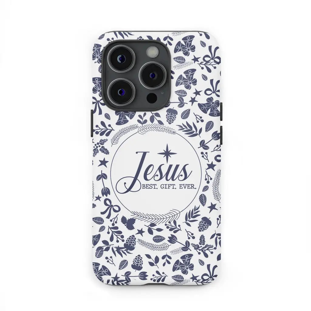 Jesus best gift ever, Christian Christmas phone case Jesus best gift ever, Christian Christmas phone case