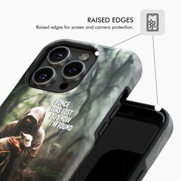 I Once Was Lost but Now I’m Found, Jesus and Lost Sheep, Phone Case