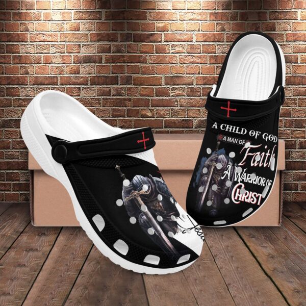 Son of God Gifts: Child of God Classic Design Clog Jesus Portrait Slippers – Religious Gifts for Women & Men
